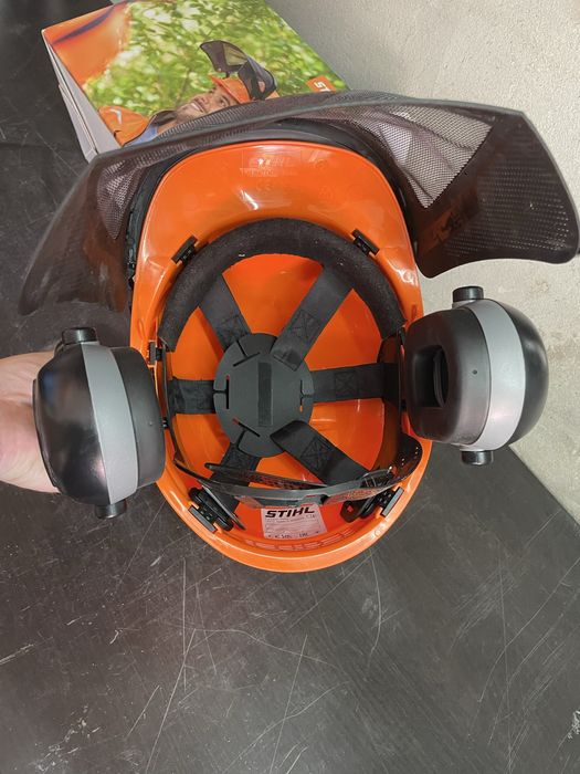 STIHL BASIC Kask ochronny z Przyłubica i nausznikami