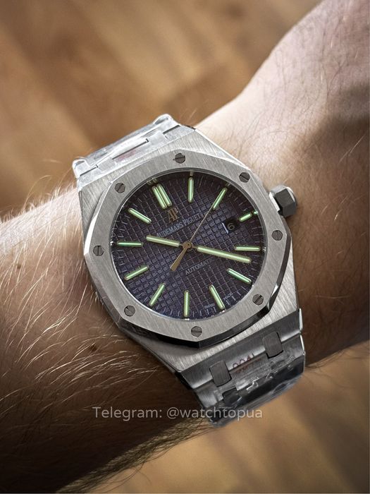 Годинник Audemars Piguet Royal Oak Blue Dial
