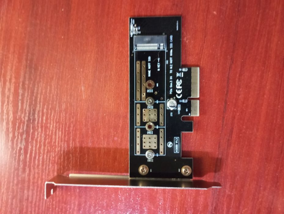 Контролер PCIe to M.2 NVMe AgeStar AS-MC01