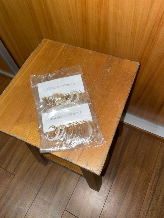 Conjunto de Anéis e brincos