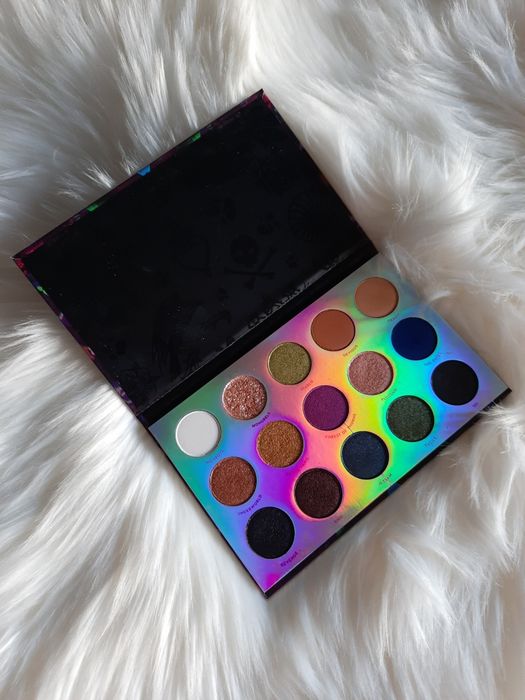 Colourpop, paleta cieni, Misunderstood, cienie do oczu