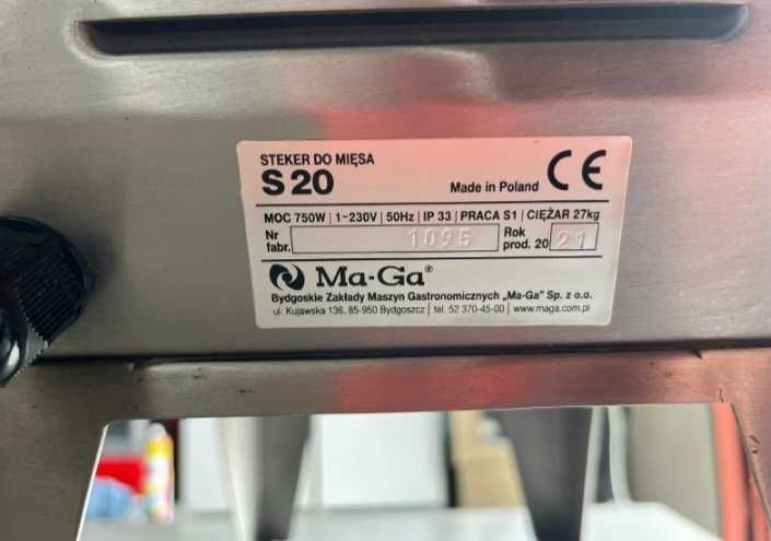 OKAZJA‼️STEKER / KOTLECIARKA MAGA MA-GA S20!! 2021 Rok!!! Elektryczna!