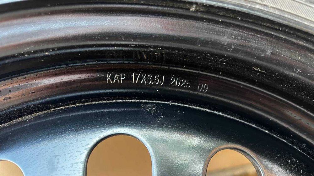 Запаска Диск стальний KAP 17*6,5j 2025 року + літня резина Мишелин 225/65 R17
