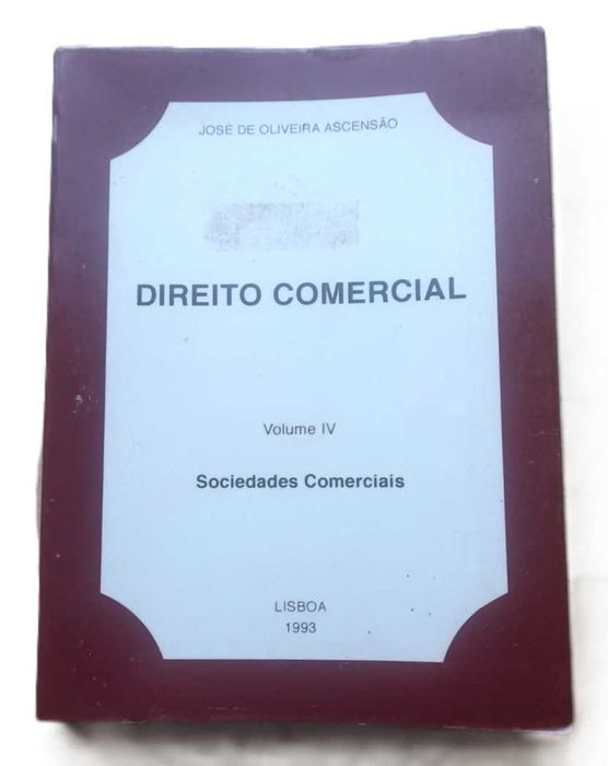 Direito Comercial, de José de Oliveira Ascensão