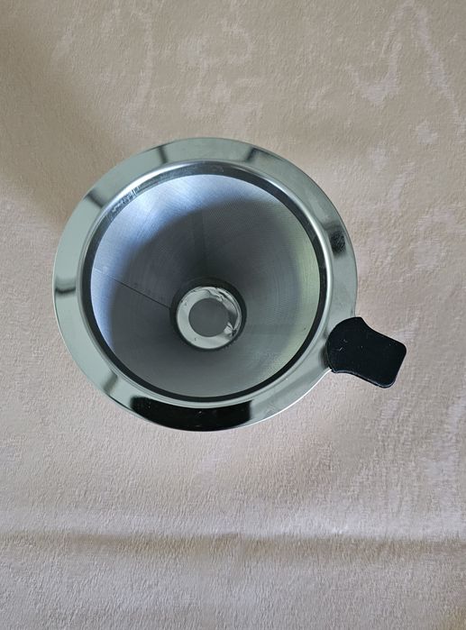 Filtro café tipo V60 com pega
