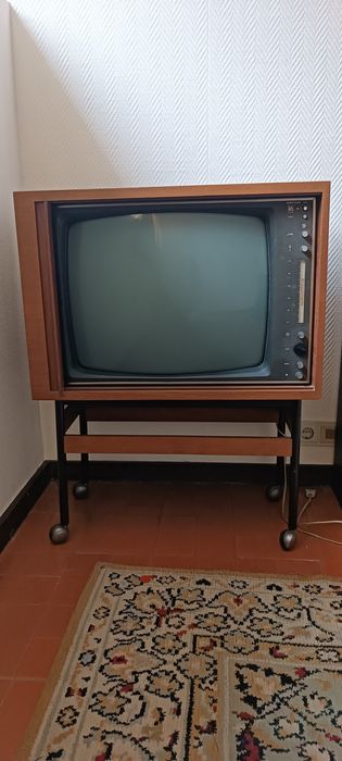 Televisão Beovision com armário incluído vintage.