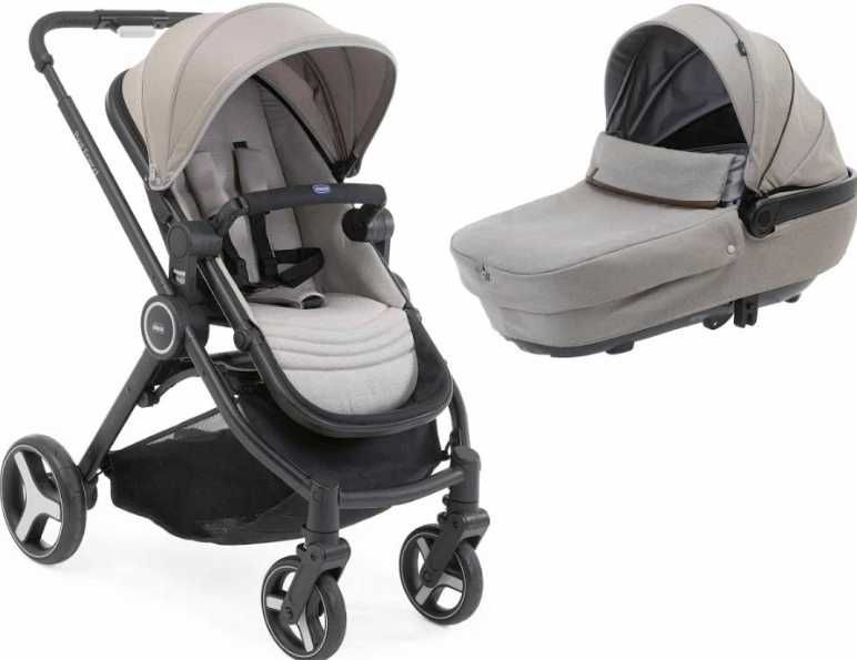 Коляска CHICCO 3в1 Best Friend Plus Comfort, компактна на всі сезони