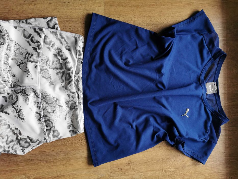 Krótka bluzka puma S 36 damska do biegania fitness ćwiczeń joga