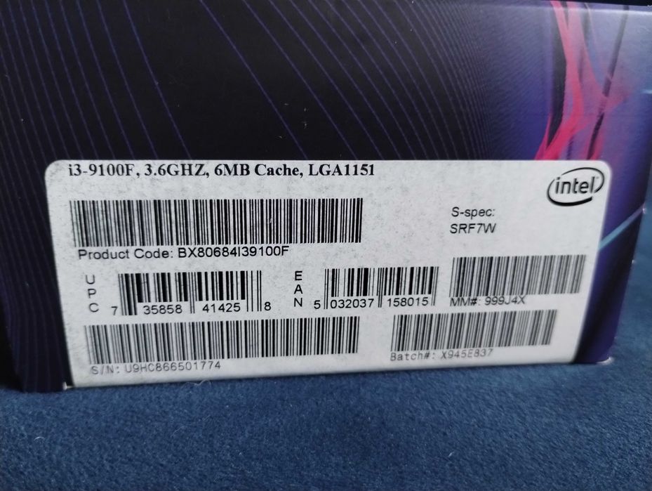 Intel Core i3-9100F