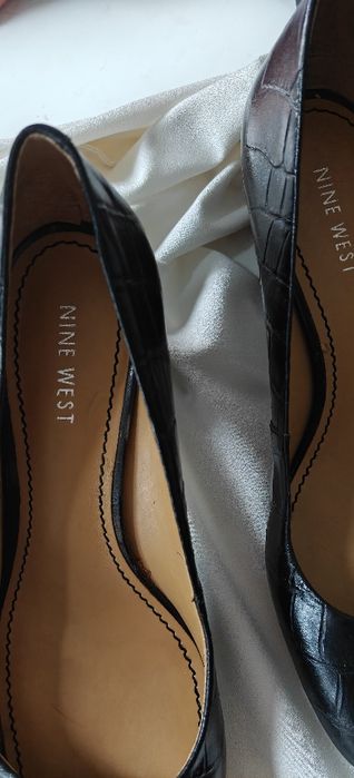 Nine West mega wygodne skóra naturalna czółenka botki baleriny venezia