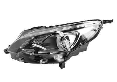 NOVA Ótica/Farol esquerda Peugeot 2008 COM Motor