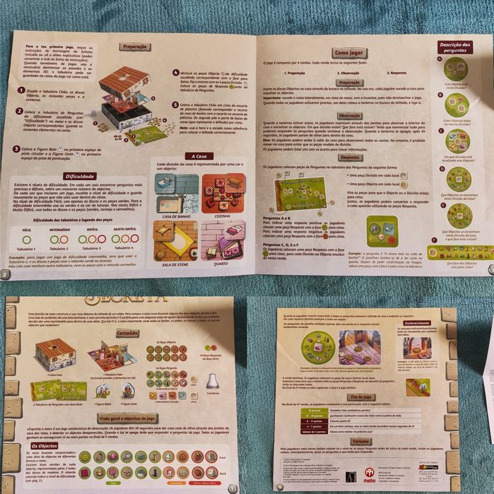 Jogo de Tabuleiro Casa Secreta