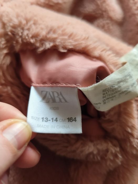 Шубка двостороння бомбер Zara на 13-14років