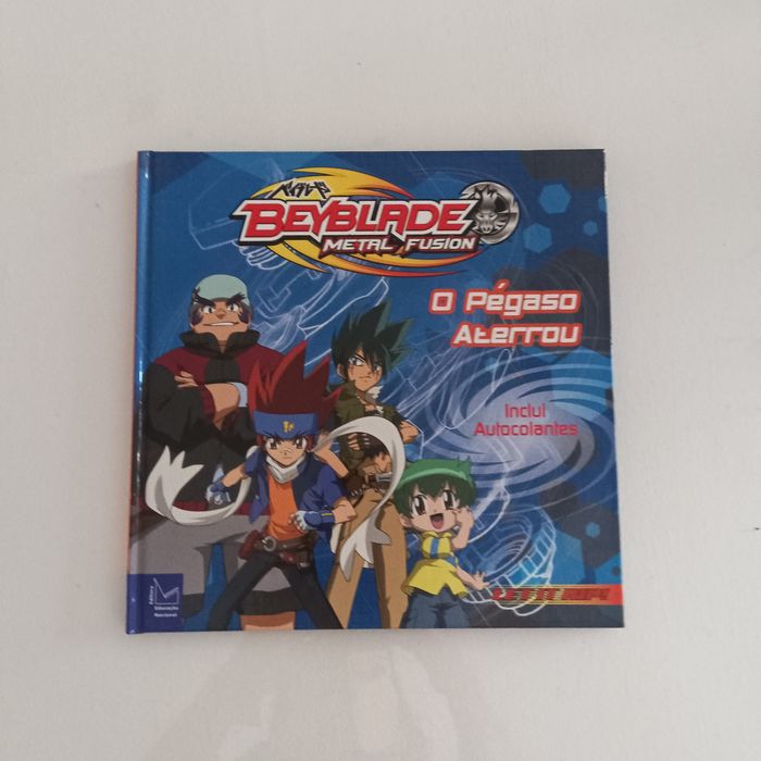 Beyblade o pégaso aterrou