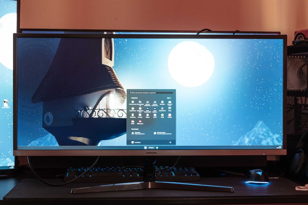 Монітор 34" Samsung S34J550WQI