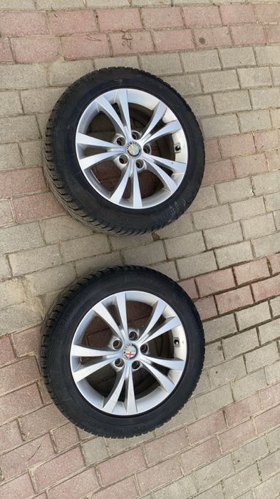 Alufelgi 16" Alfa Romeo + Opony Zimowe Continental | 5x110