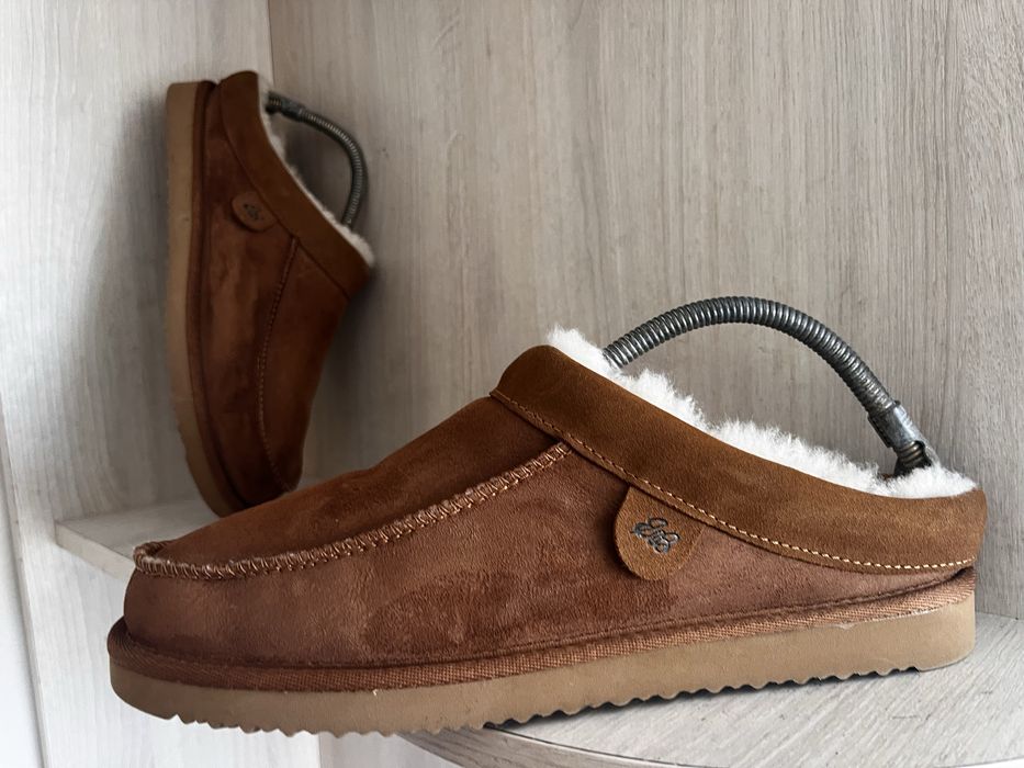 Нові тз натуральноі замши та хутра  Eddie Bauer 43.5 розмір оригінал