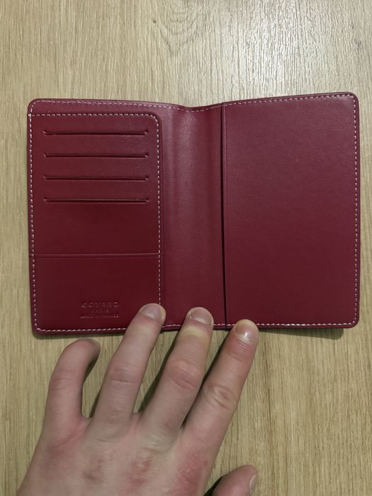 Carteira Goyard Vermelha