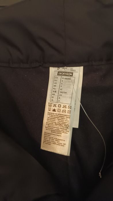 Calças de neve wedze tamanho s criança