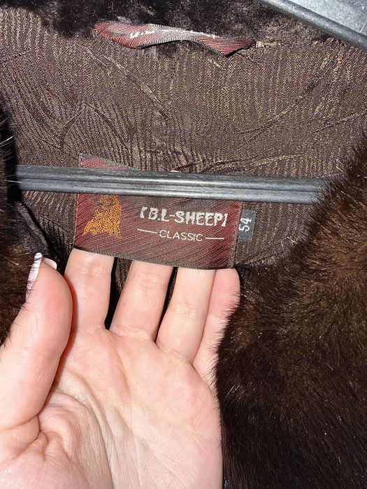 Шуба з мутона, натуральне хутро