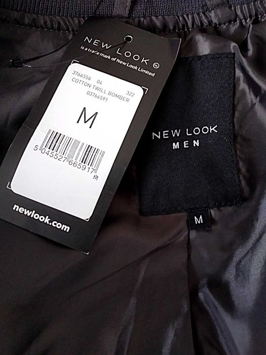 Нова куртка бомбер вітровка чоловіча New Look, розмір М