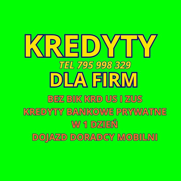 Kredyty bez baz dojazd cala Polska