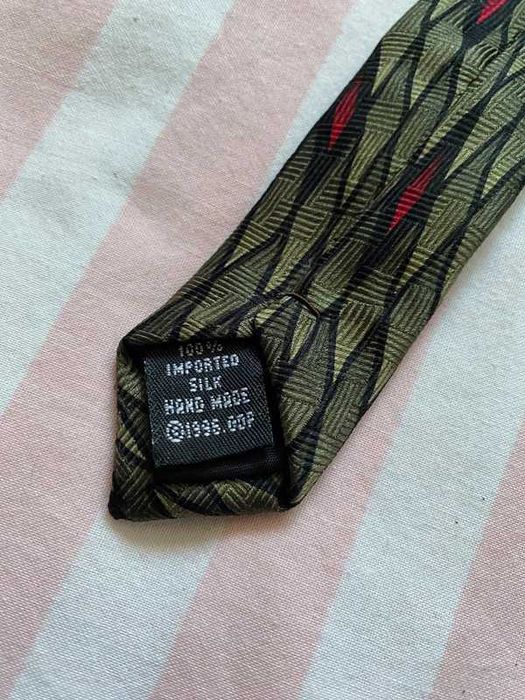 Jedwabny krawat w romby Grateful Dead