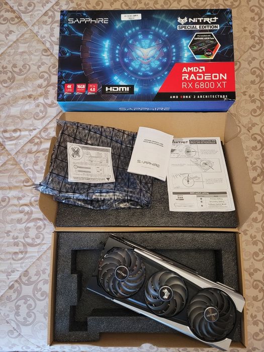 Placa Gráfica Sapphire Nitro+ AMD RX 6800 XT Special Edition 16Gb