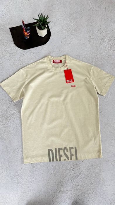 Футболка  Diesel  виварена оверсайс  унісекс