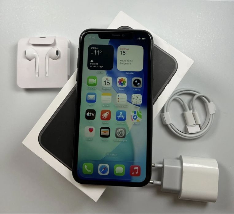 iPhone 11 128GB • nowa bateria • komplet • stan bardzo dobry