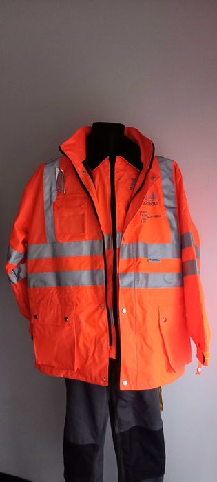 Kurtka męska robocza odblaskowa zimowa 3w1  roz.xxl Scotchlite Logica