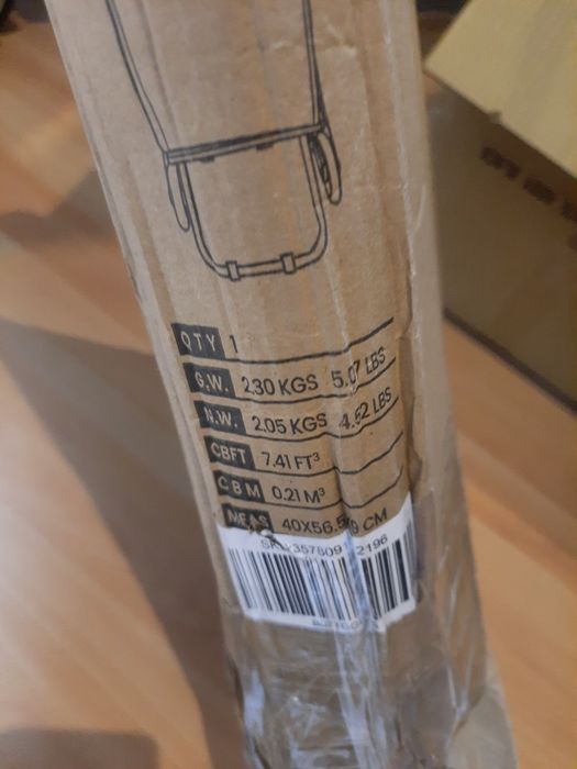 Wózek na zakupy Vounot niebieski