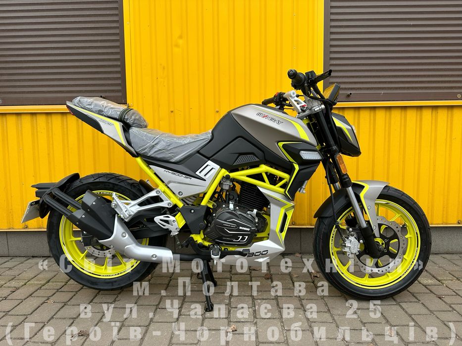 Новий мотоцикл Shineray Nitrox 300 2025р. (22к.с./6-ти КПП) дорожній