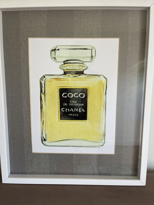Quadro perfume chanel