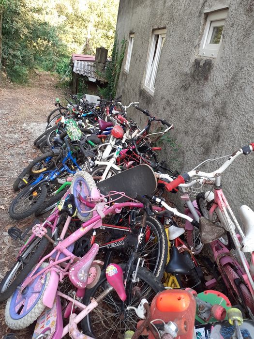 Lote de bicicletas