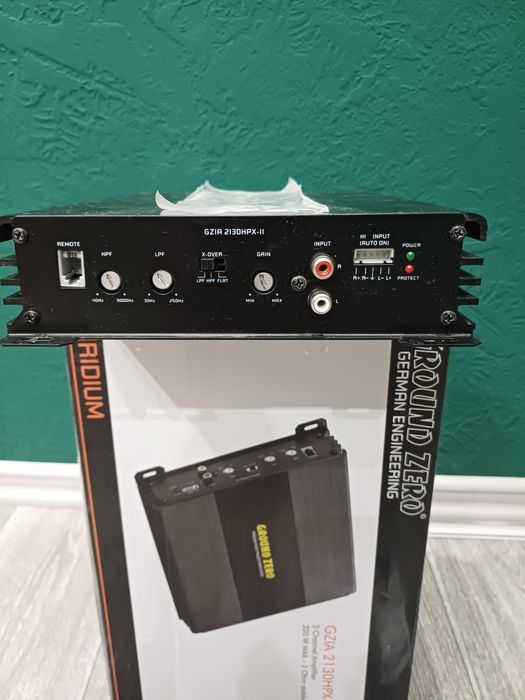 Підсилювач, усилитель Ground Zero GZIA 2130HPX-II