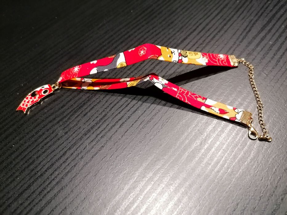 Choker Japonia Shiba Inu Lampion