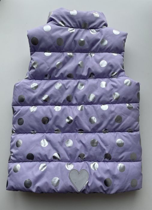 Безрукавка, жилета для дівчинки 122см