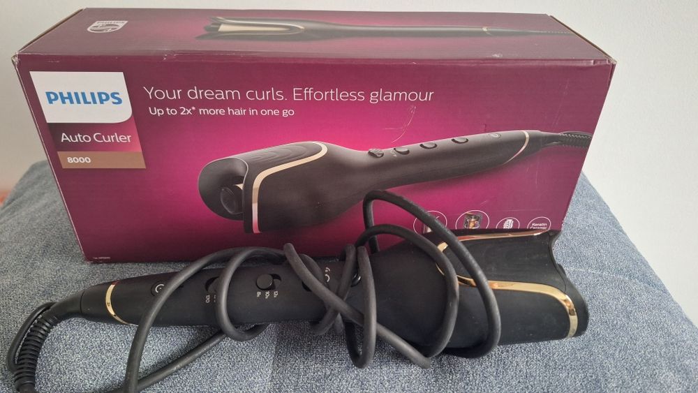 Lokówka Philips Auto Curler 8000 czarna