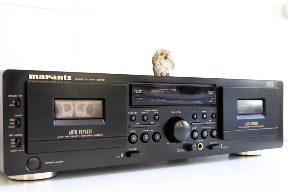 Marantz SD-4051 Duplo Tape Deck Cassetes autoreverse