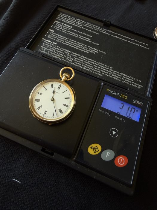Relogio de Bolso Longines em ouro 18k