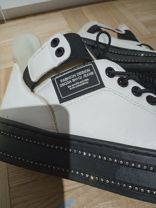 Buty sneakersy za kostkę r.36