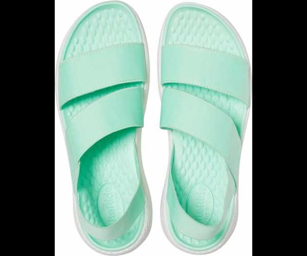 Жіночі босоніжки crocs LiteRide Stretch Sandal женские сандалии на резинке оригінал