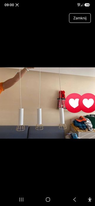 Lampa wisząca Milagro