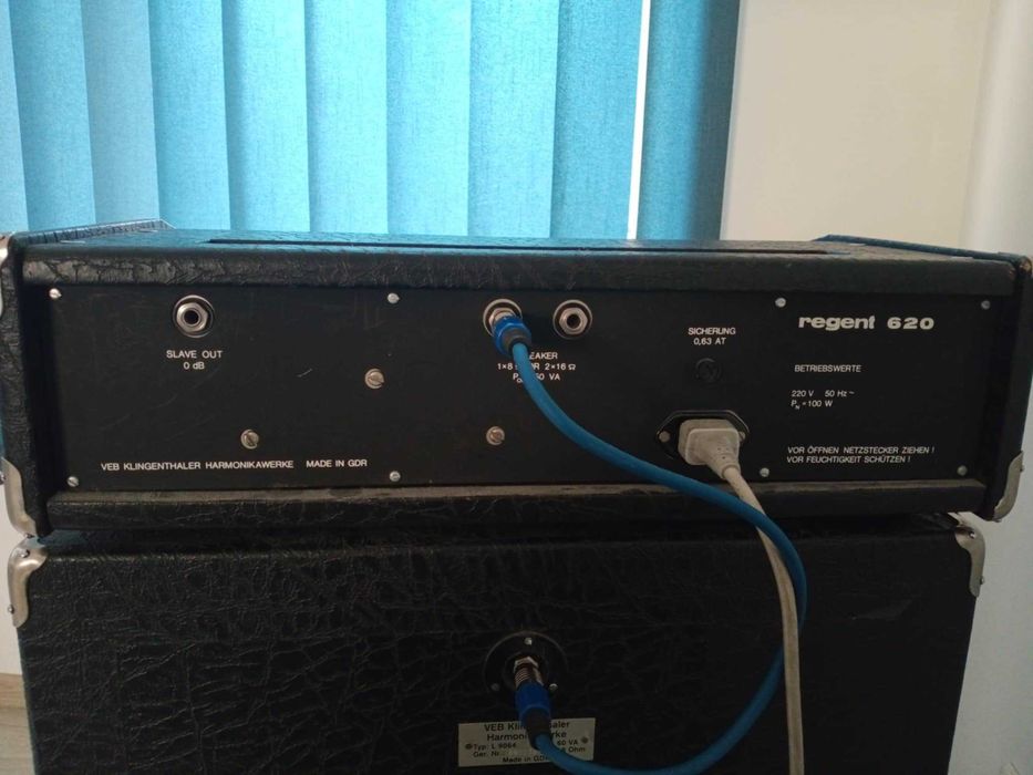 Wzmacniacz i kolumna Vermona Regent 620