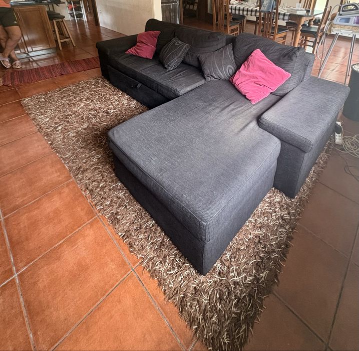 Sofá Cama com X Long Esquerdo
