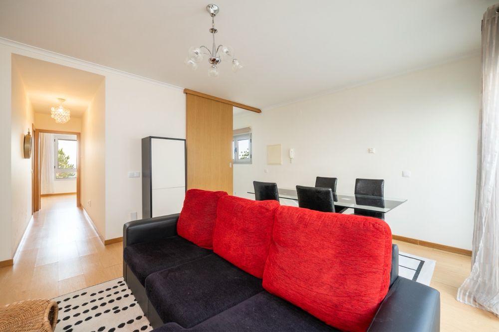 Sofa Vermelho e preto