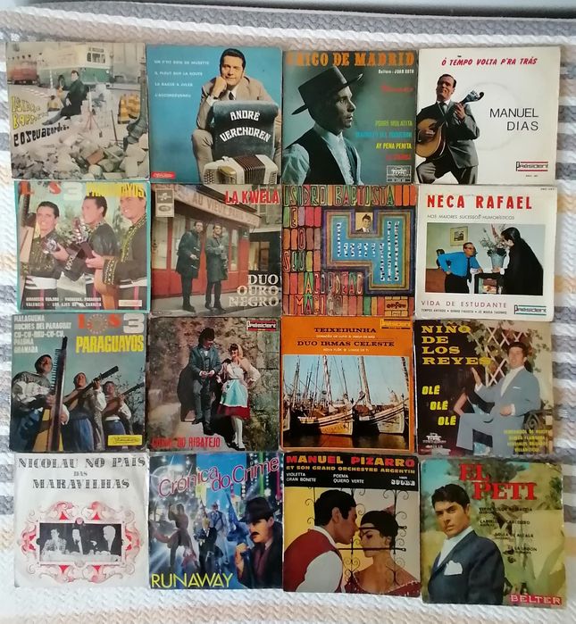Vinil Luciano Pavarotti + 4 LP's e vários Singles 
Vendo juntos ou sep
