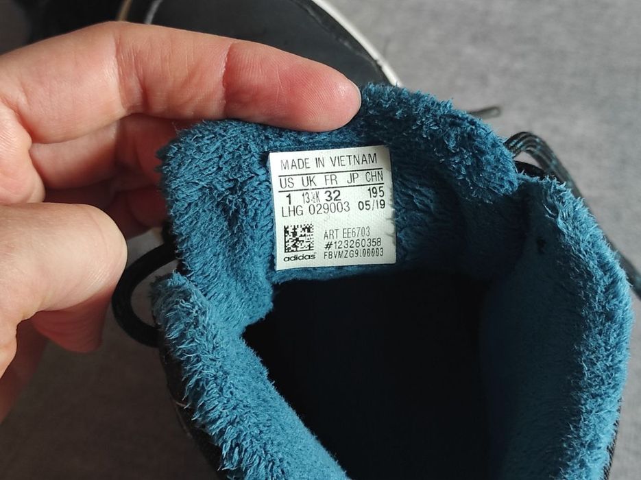 Дитячі утеплені кросівки/ снікерси/ черевики Adidas US1