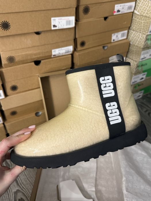 Ugg UGG Classic Clear Mini Chestnut уги резиновые угг новые